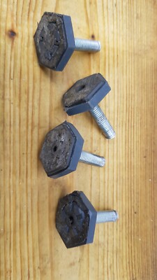 ZANUSSI LINDO 100 ZWF81441W ERSATZTEILE - 4 X FUSS