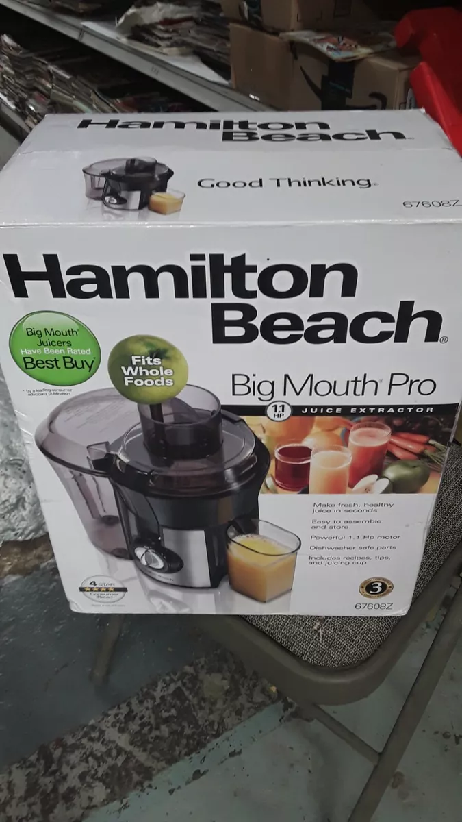 Hamilton Beach Big Mouth Juice and Blend 2-in-1 Juicer  - Best Buy