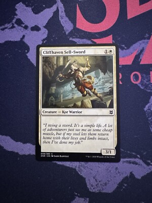 MTG - Cliffhaven Sell-Sword - ZNR - 008/280