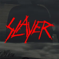 Slayer Custom Vinyl Sticker Decal Band Music Concert