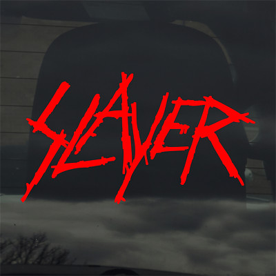 Slayer Custom Vinyl Sticker Decal Band Music Concert
