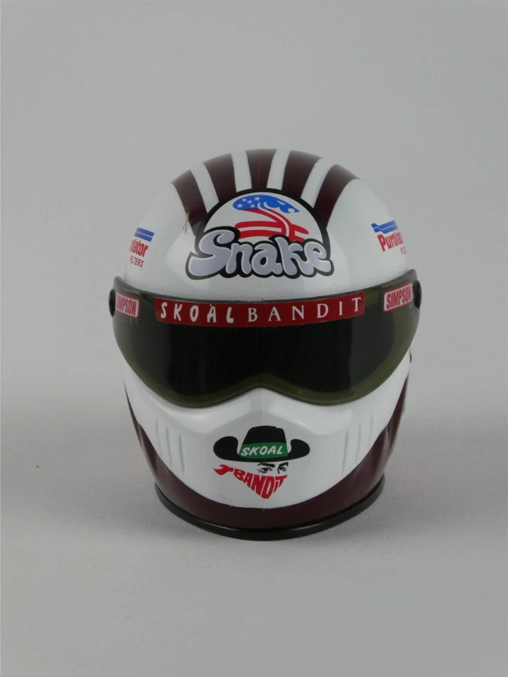 Mini Casco Don Prudhomme Firmado Simpson Serpiente 3" Edición Limitada Autografiado Foto 4 de 4