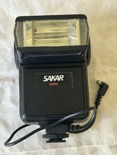 Vintage Sakar Model 27M 35mm Film Camera Flash Untested Accessory
