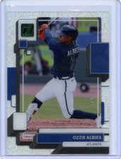 2022 CHRONICLES CLEARLY DONRUSS #38 OZZIE ALBIES 