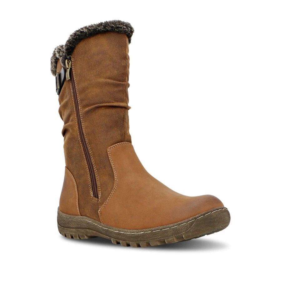 Tan dress boots shop ladies