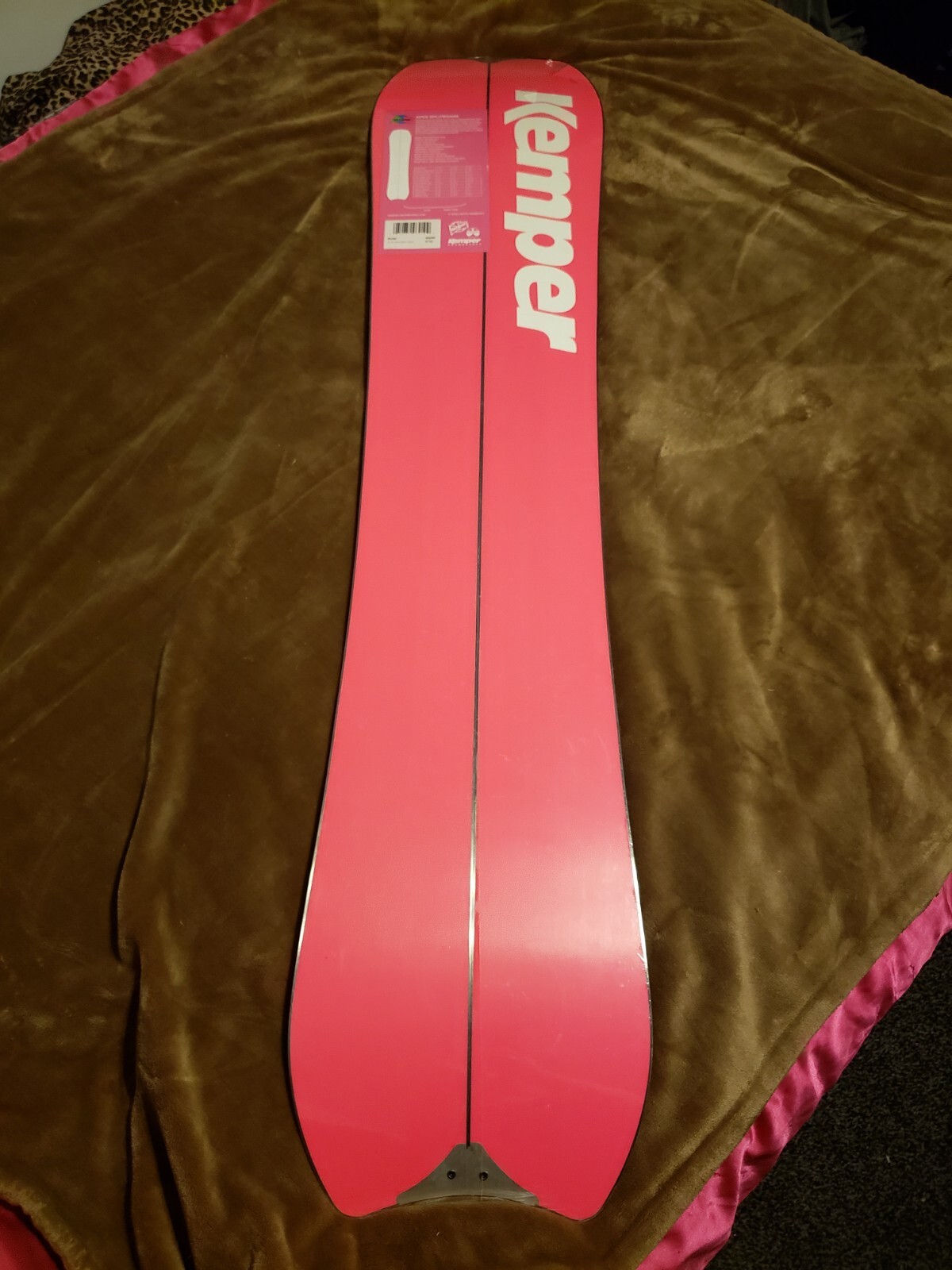 Kemper Apex Splitboard  2022 Kemper Snowboards New With Tags 