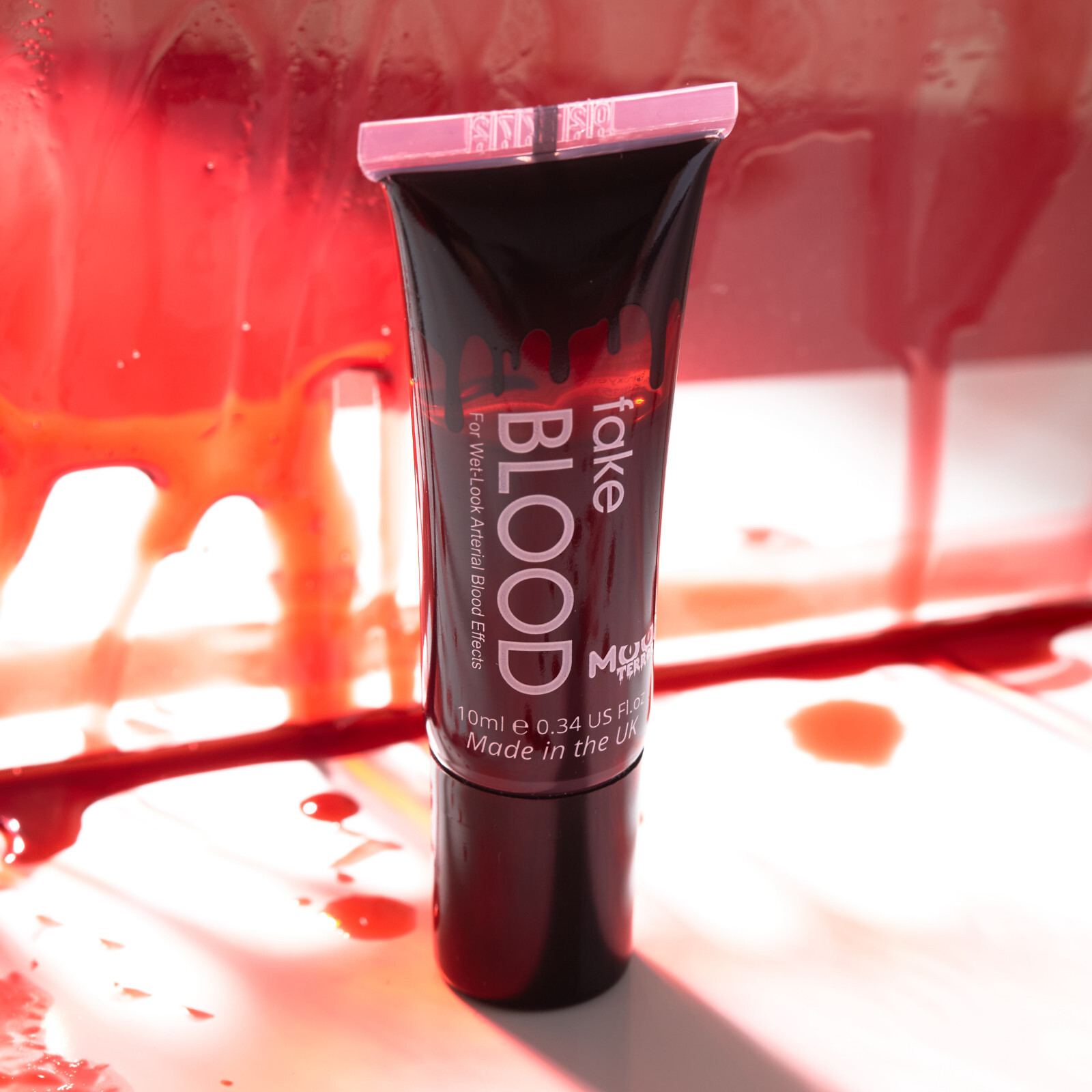 Fake Blood tube - Moon Glow Halloween Vampire Zombie Makeup with applicator