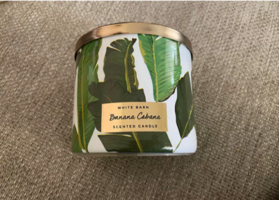 Brandneu White Barn, Bath & Body Works Banana Cabana Duftkerze - 411 g! 