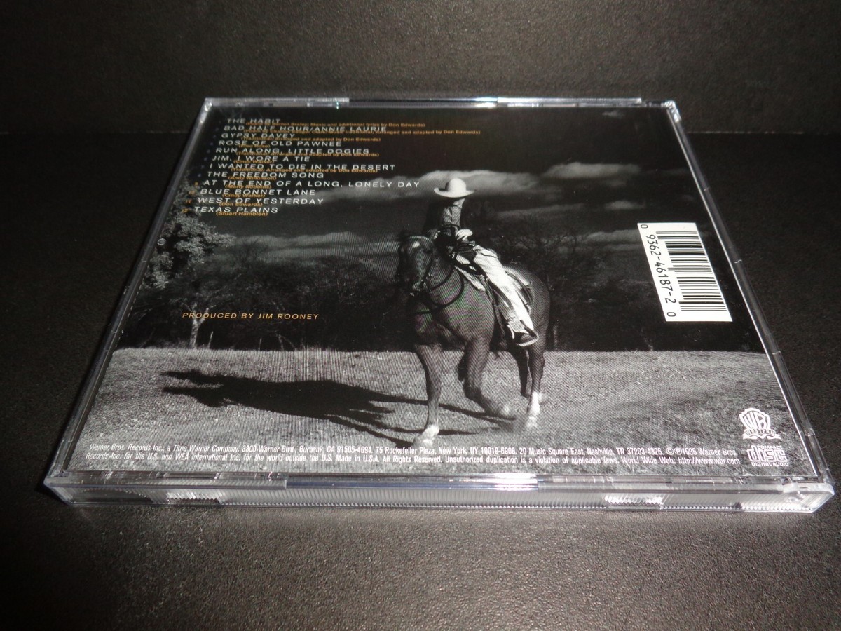 WEST OF YESTERDAY by DON EDWARDS-Rare Collectible CD w/ Lyrics-Gypsy  Davey--CD