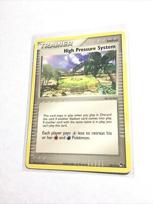HIGH PRESSURE SYSTEM - 10/17 - POP SERIES 3 - Pokemon Card - NM