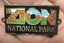 Name Zion National Park Hiking Staff Stick Medallion NEW Utah