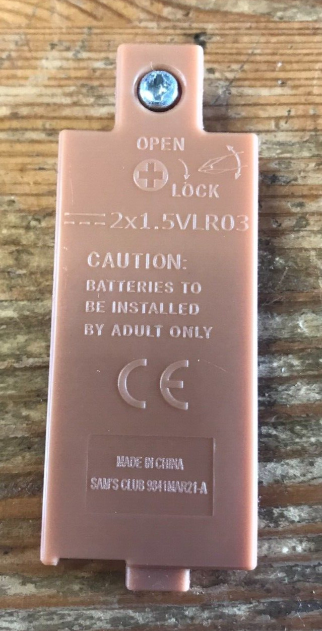 Kidoozie Rockin Pirate Ship Replacement Battery Compartment Door Piece Part