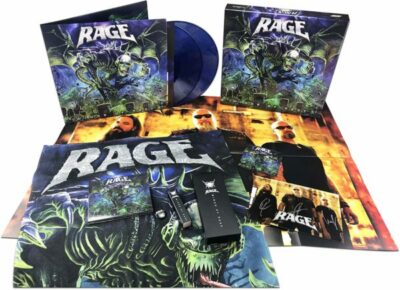 RAGE - WINGS OF RAGE - BOX - 2 LP COLOURED + CD + GADGET