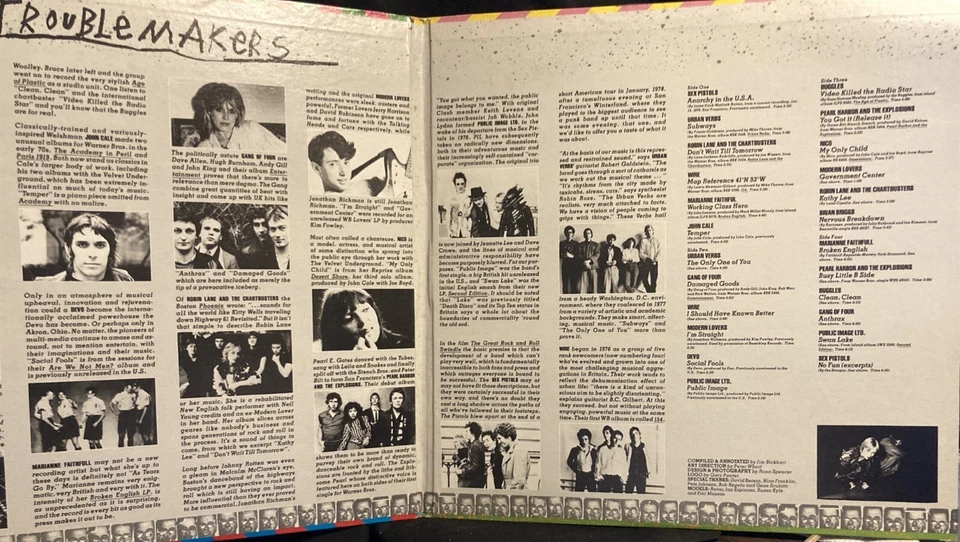 TroubleMakers-NEW 1980 Artists VG+ WB PRO A 857 2XLP Gatefold Record PET RESCUE - Image 3 of 4