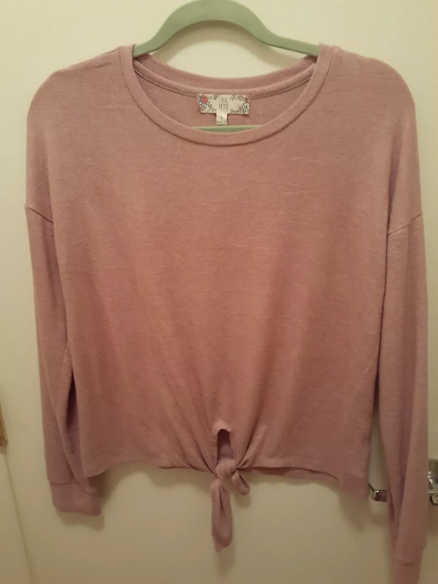 Pink Rose Vintage Womens Sweater Size Small eBay
