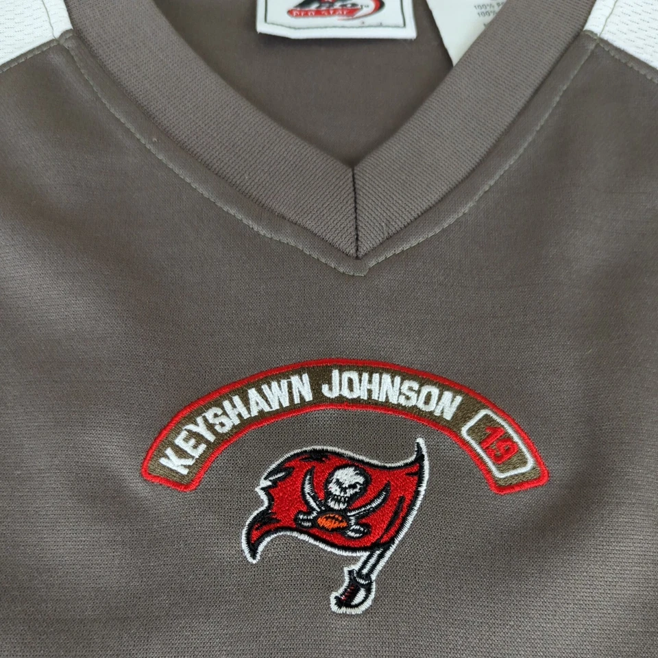 Camisa Tampa Bay Buccaneers Keyshawn Johnson Y2K De Colección Manga Larga Hombres Grande Foto 2 de 4