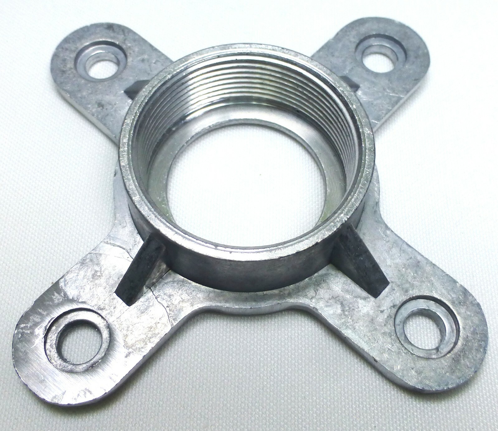 Flange Adapter 1 3/8"-18 for 1" Bolt-On Horn Flare with 4 Hole (Aluminum Metal)