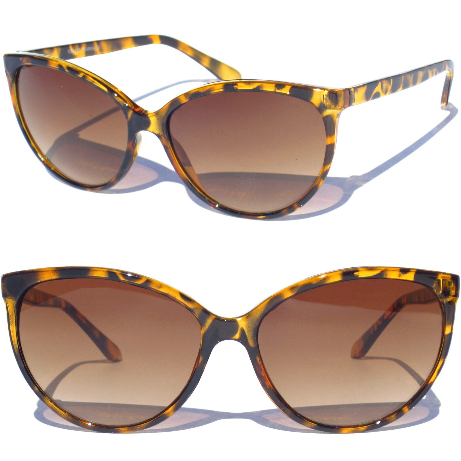 CAT EYE SUNGLASSES Classic Retro Design Sexy Cute Style CATEYE Tortoise Shell-image
