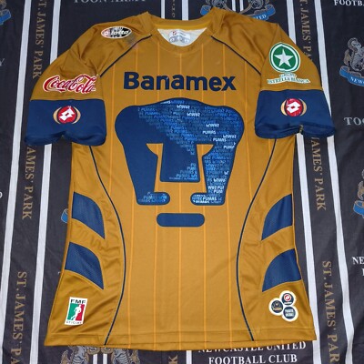 Rare Pumas Unam Third 3rd Football Shirt Jersey 2007 2008 Lotto