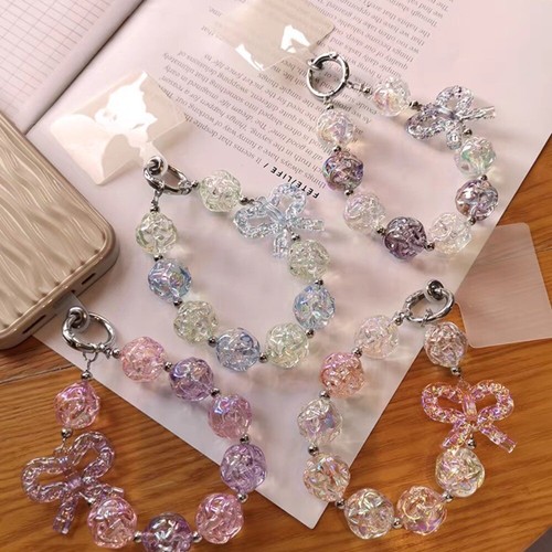 Anti-lost Mobile Phone Strap Handmade Phone Choker Water Bottle Pendant Bag - Photo 7 sur 22