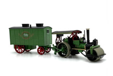 CZ 1:76 Green Steam Roller Trailer Vintage Classic Model Diecast Display Car
