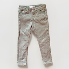 Girls trousers 5 years (110cm) ZARA Corduroy Skinny Cord Grey size 4-5 years
