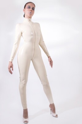 Latex Gummi Rubber Catsuit Overall Ganzanzug!
