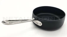 New ALL-CLAD Nonstick HA1 Hard Anodized 2.5 Qt Saucepan Pan Professional