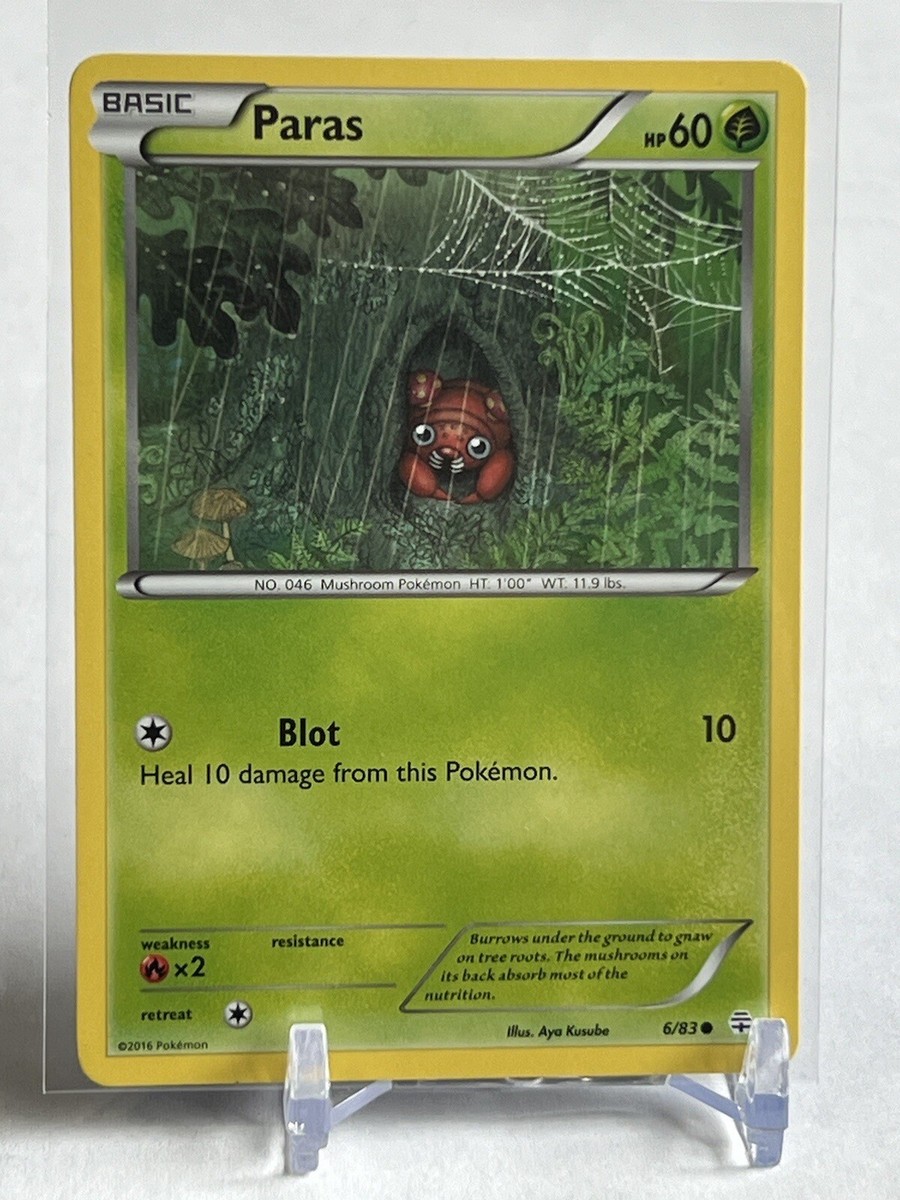 Paras 6/83 - Generations - Common - Pokemon Card TCG - LP Paras 6/83 - Generations - Common - Pokemon Card TCG - LP