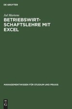 Betriebswirtschaftslehre Mit Excel, Hardcover...