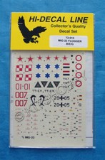 Hi-Decal 1/72 Mikoyan MiG-23 Flogger Decal