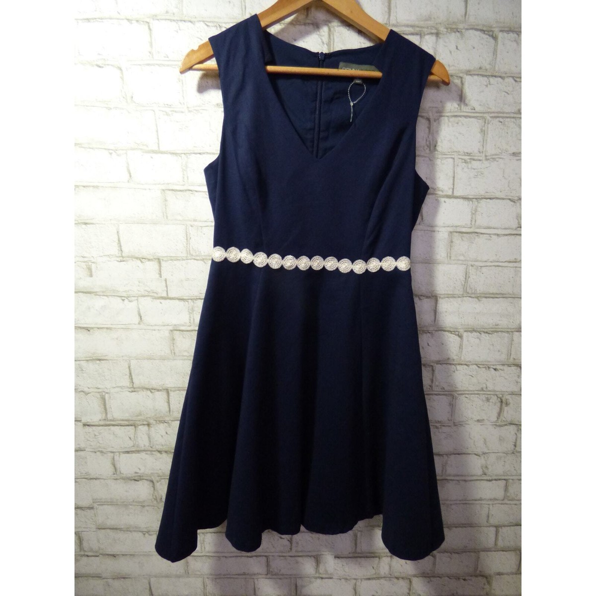 chinese dress ladies Lady Black Tie - Reyna Dress - Navy Blue main image 1