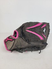 Mizuno Finch GPP1005F1 10" Fastpitch Softball Glove Right Hand Throw Black Pink