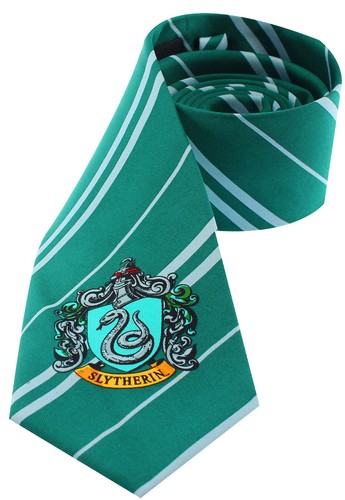 Harry Potter Krawatte Slytherin Grün Emblem Slytherin 100% Microfaser 560202 - 第 1/1 張圖片