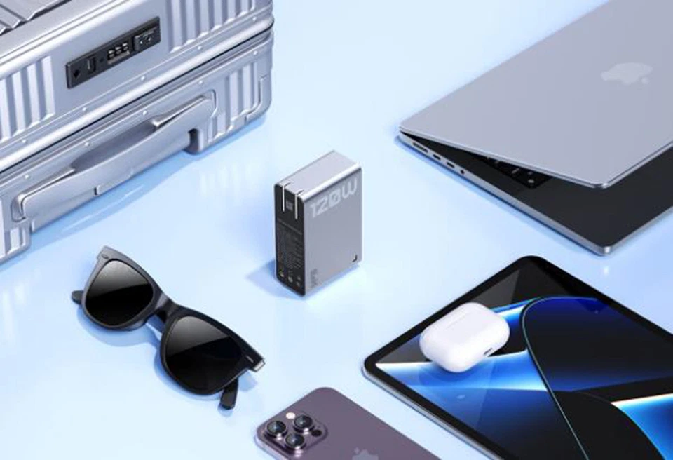 Кабель настенного зарядного устройства Nubia Red Magic 120 Вт GaN 4 порта PD для Red Magic 9 8 8S Pro+ - Изображение 4 из 4