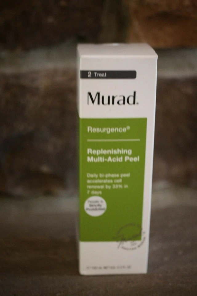 NUEVO PEELING MULTIÁCIDO MURAD RESURGENCE 3,3 FL OZ 2 TRATAMIENTOS DIARIO BIFÁSICO PEELING  Foto 3 de 4