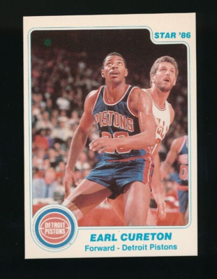 1985-86 Star Co #12 Earl Cureton NMMT+ or better high grade swsw6