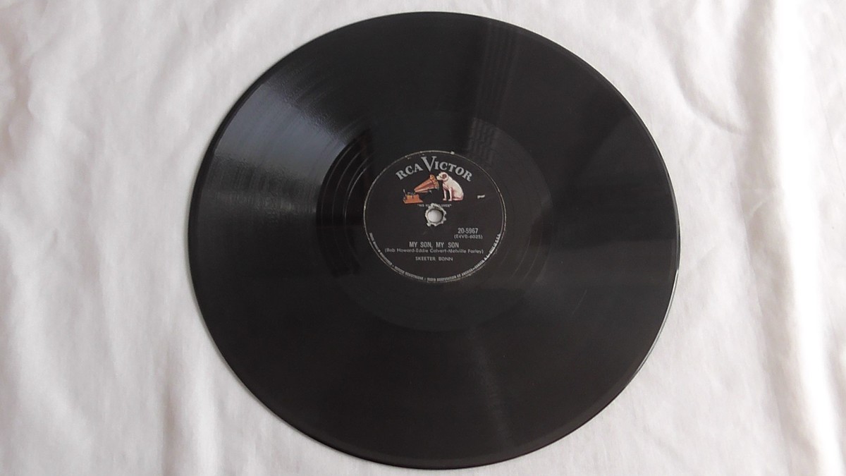 Skeeter Bonn– Country 78rpm – RCA Victor #20-5967 My Son, My Son