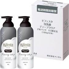 SET 2 PACS Bifesta Deep Clear Foaming Whip 18...