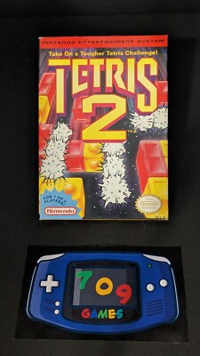 Tetris 2 (Nintendo Entertainment System, 1993) NES CIB COMPLETE