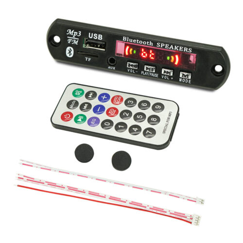 USB MP3 Module Bluetooth 12V MP3 WMA Decoder Board Audio Module FM AUX USB2504 - Picture 3 of 16