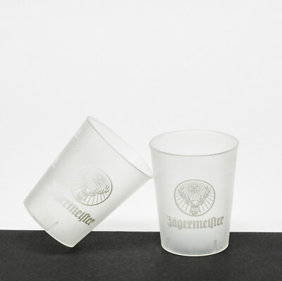 10 x Jägermeister Likör 4cl Schnapsbecher Shotbecher Acryl