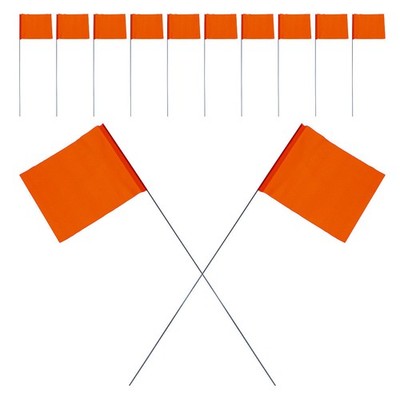60 Pcs Marker Flags Lawn Boundary Markers for Property to Sprinkler