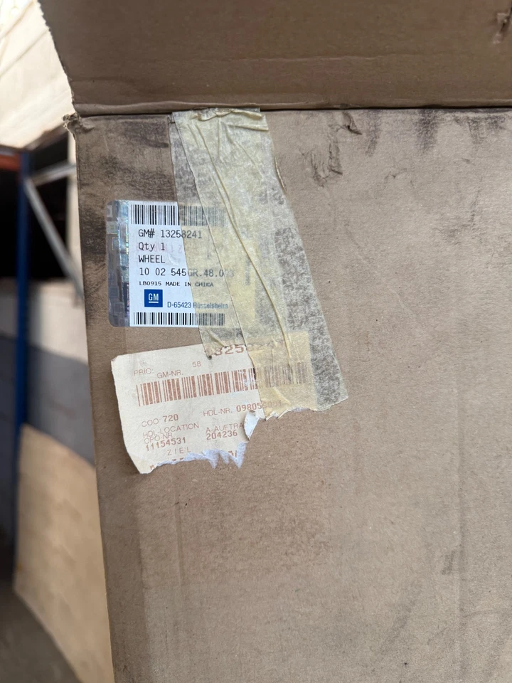 13258241 19" Wheel Rim Without Tire Only 1 For Opel Vauxhall Insignia - Image 2 of 2