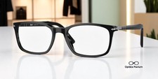 PERSOL PO3189V 95 Black Transparent Demo Lens 55 mm Men's Eyeglasses