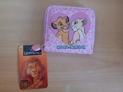 Disney König der Löwen Simba Nala The Lion King Geldbörse / Purse Coin