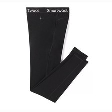 SMARTWOOL CLASSIC THERMAL MERINO BASE LAYER BOTTOM MEN'S BLACK LARGE