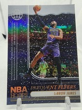2024-25 Panini NBA Hoops Lebron James Frequent Flyers Winter Holo #13