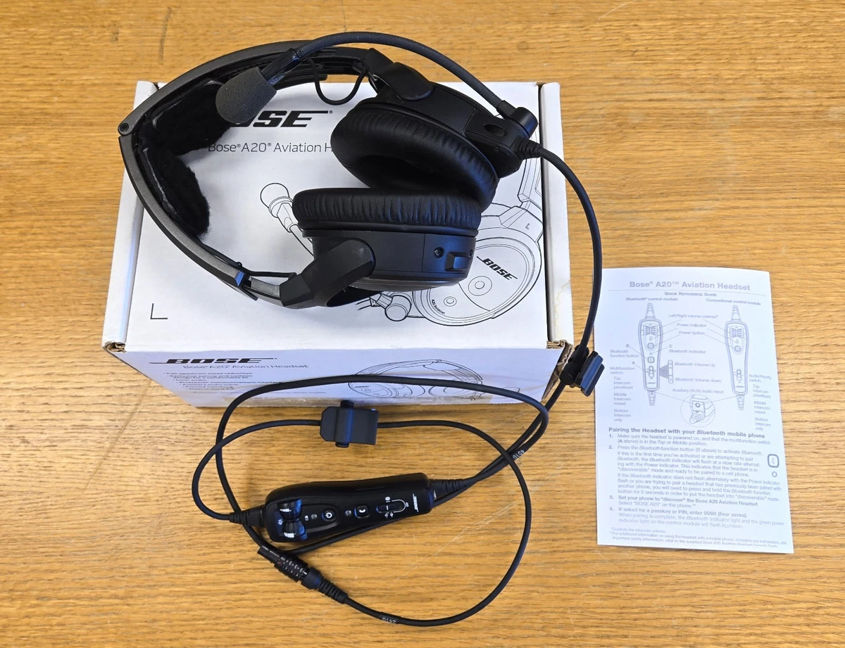 Preços baixos em Fone de Ouvido Bose A20 Aviação | eBay