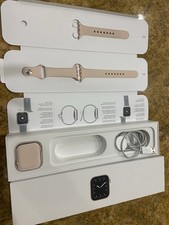Apple Watch Series 5 Rose Gold 40mm Pink Sand Sport Band Brand New In Box
